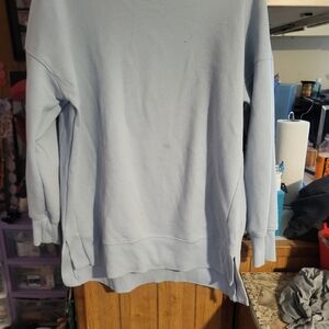SO Light Blue Oversized Sweatshirt